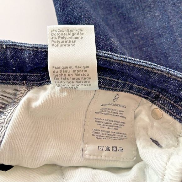 AG Adriano Goldschmied Jeans Mens Size 31x27 Owens Athletic Fit‎ Dark Wash Denim - Picture 7 of 10